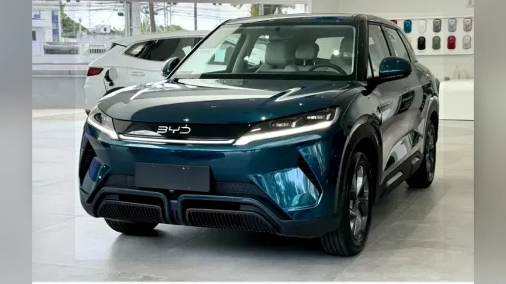 Foto de um byd yuan pro
