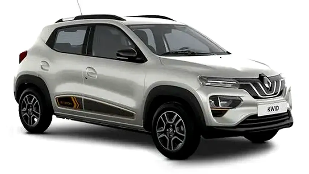 Foto de um renault kwid e-tech electric