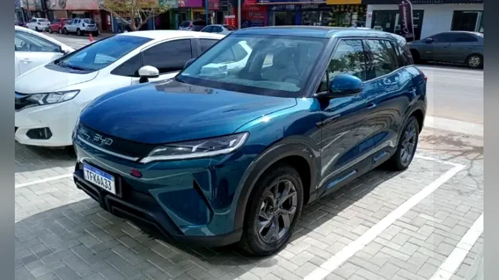 Foto de um byd yuan pro