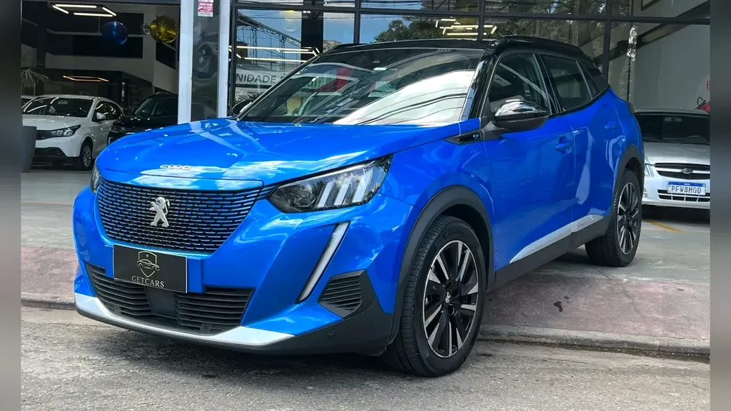 Foto de um peugeot e-2008