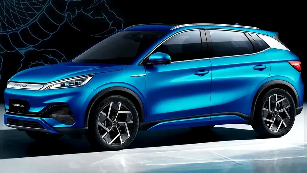Foto de um byd yuan plus