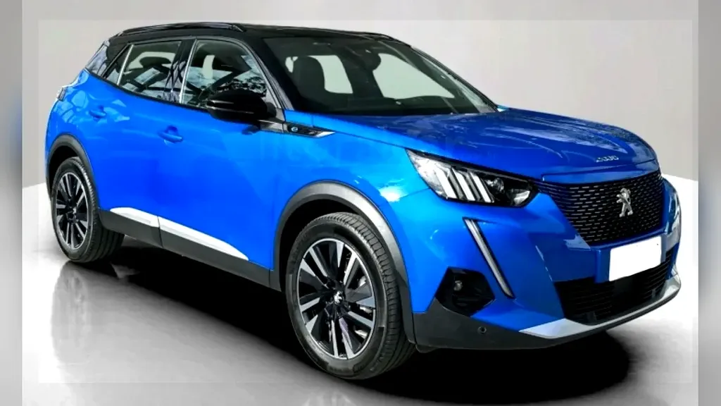 Foto de um peugeot e-2008