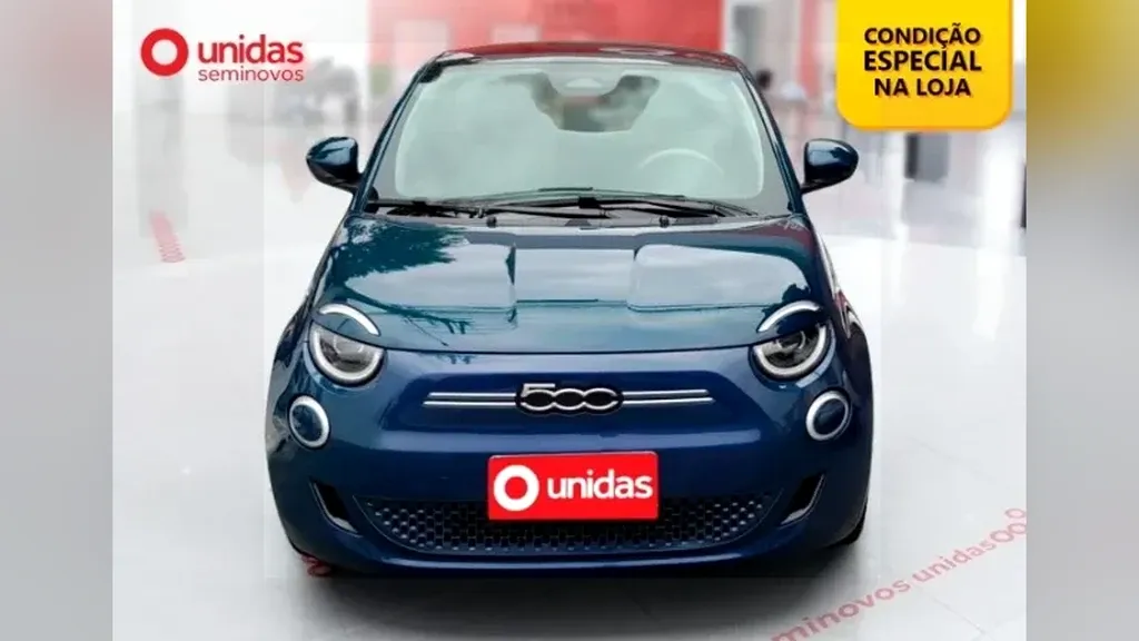 Foto de um fiat 500e
