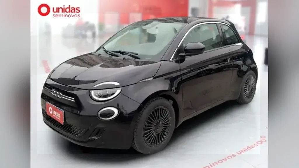 Foto de um fiat 500e