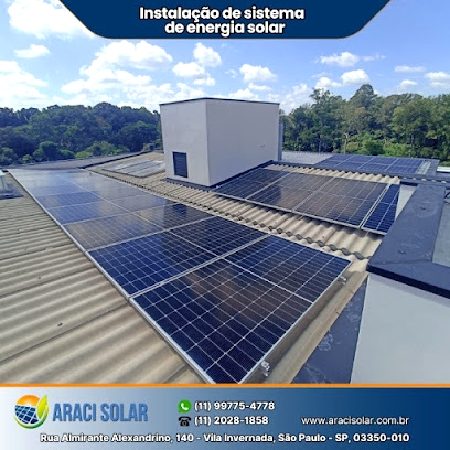 Araci Solar | Empresa de Energia Solar em São Paulo | Sistema fotovoltaico | logo