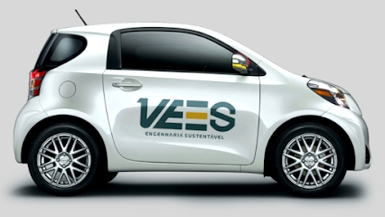 VEES - Veículo elétrico em BH - Estação de carregamento carro elétrico logo