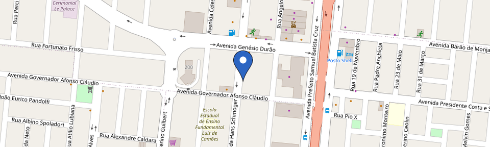 Mapa da estação Distriweg