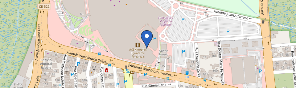 Mapa da estação Estação Urbeletric - Iguatemi Shopping Terreo