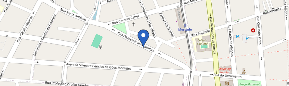 Mapa da estação Stenio Filho 