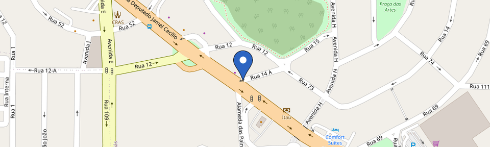 Mapa da estação CHAMPION VOLVO