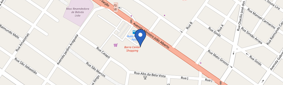 Mapa da estação FastOn - Barra shopping