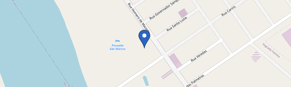 Mapa da estação Pousada San Marco
