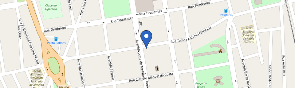 Mapa da estação Hotel Letícia (Tomada 20A 220V)