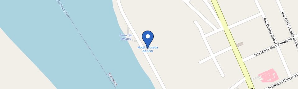 Mapa da estação Pousada Da SISSI