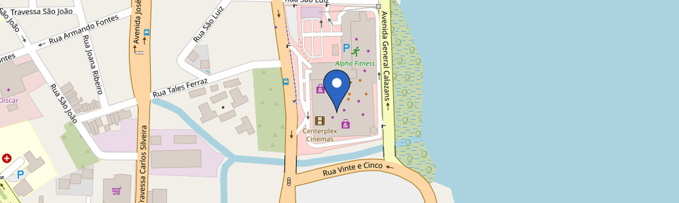 Mapa da estação Aracaju Parque Shopping