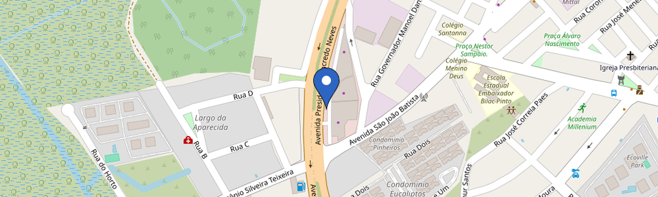 Mapa da estação Volvo Stark