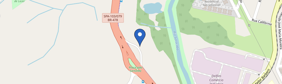 Mapa da estação Estação de carregamento Alliance Power Solutions - Posto Gigante Beira Rio