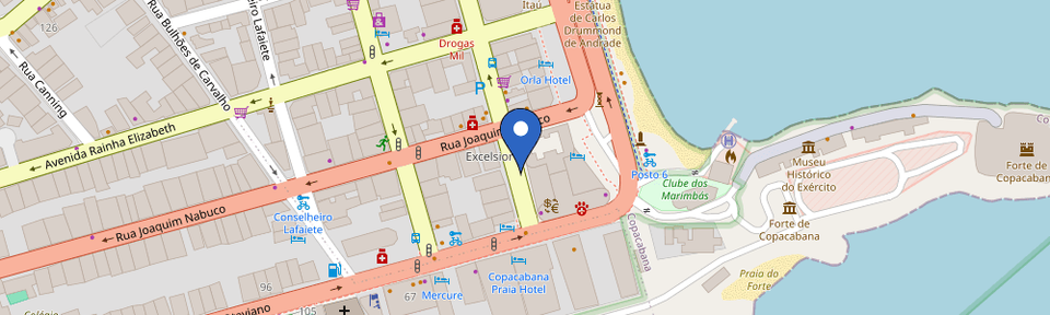 Mapa da estação Estapar Estacionamento