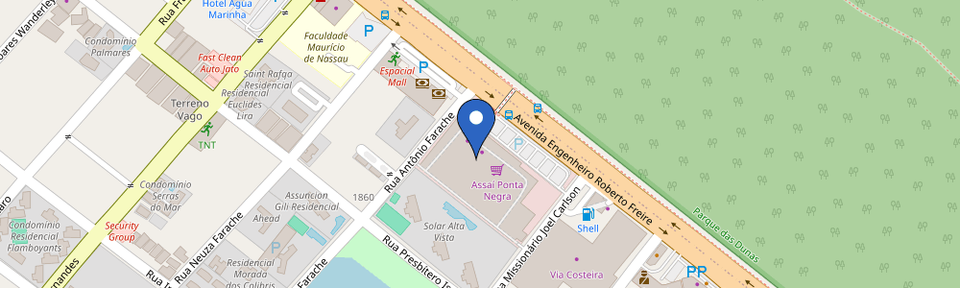 Mapa da estação Assaí - Atacadista