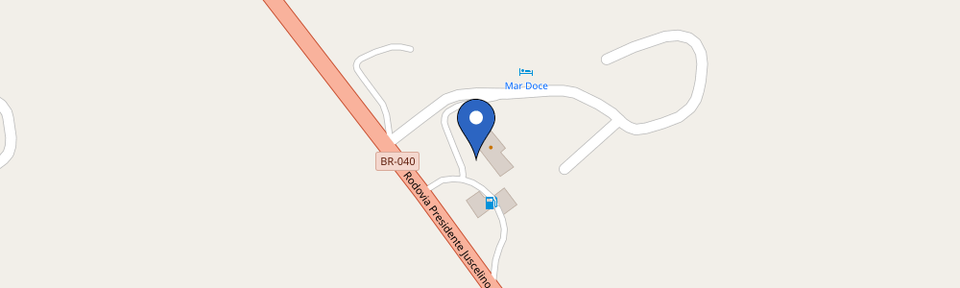 Mapa da estação Restaurante Mar Doce