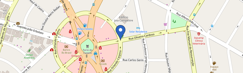 Mapa da estação Auto Scorpion Locadora De Veículos e Serviços