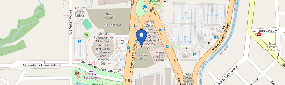 Mapa da estação Cond. Marco Zero Mix Mbigucci