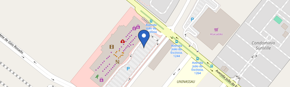 Mapa da estação .