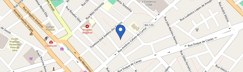 Mapa da estação Hotel Galicia