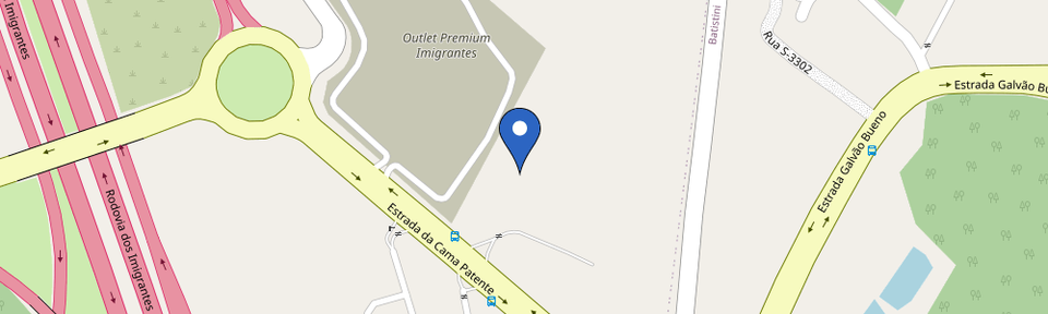 Mapa da estação Outlet Premium Imigrantes - São Bernardo