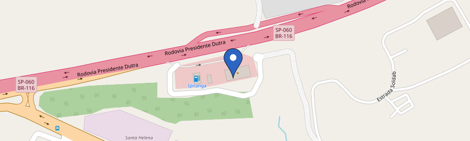 Mapa da estação Tupinambá |Frango Assado - Jacareí