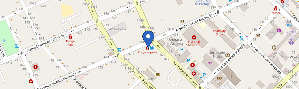 Mapa da estação Eletroposto Madrid 60kW