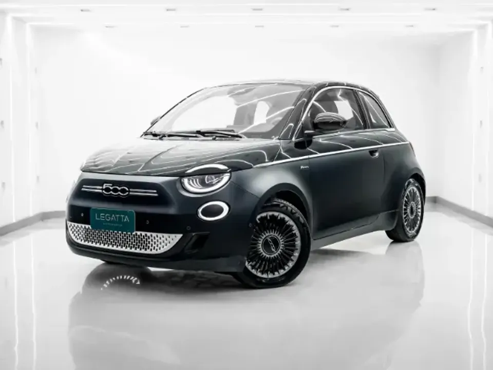 Foto de um fiat 500e
