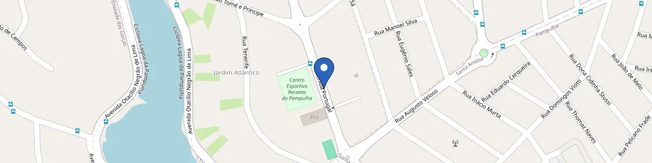 Mapa da estação Federação dos Bancários - FEEB