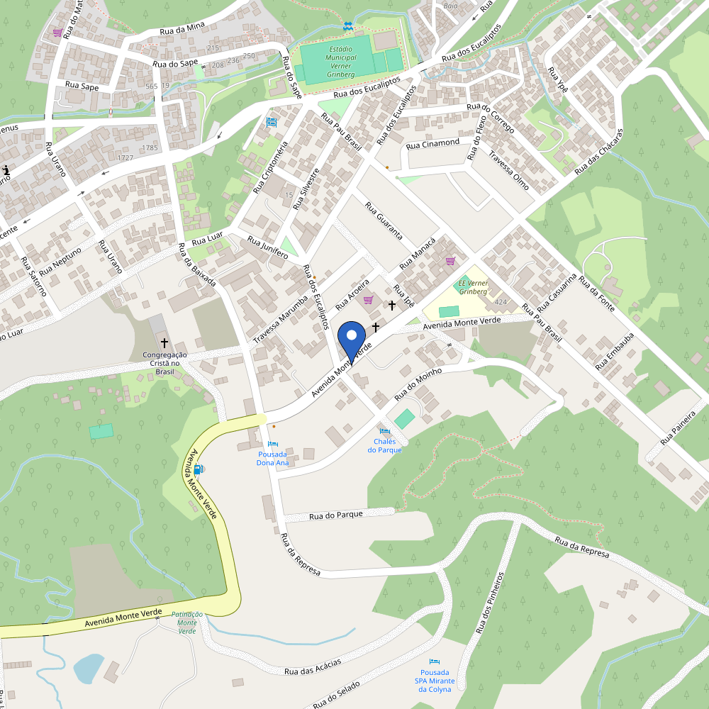Mapa da estação Hotel Villa Greenberg