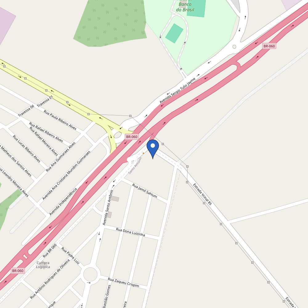 Mapa da estação show recarga