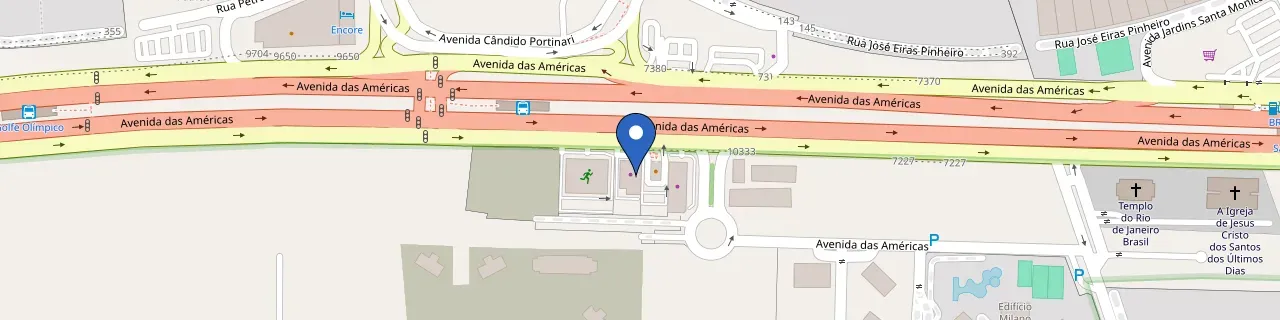 Mapa da estação Burger King