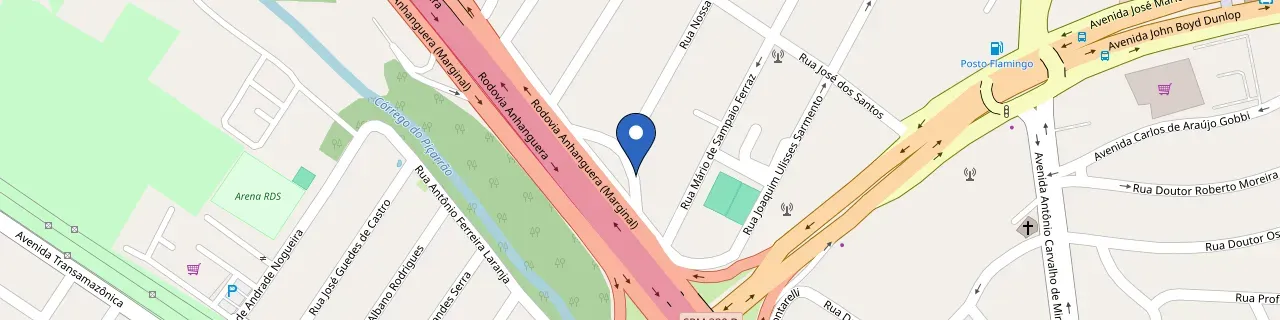 Mapa da estação Dia Entregue
