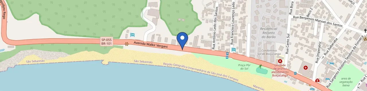 Mapa da estação Flash Rodas Ceará