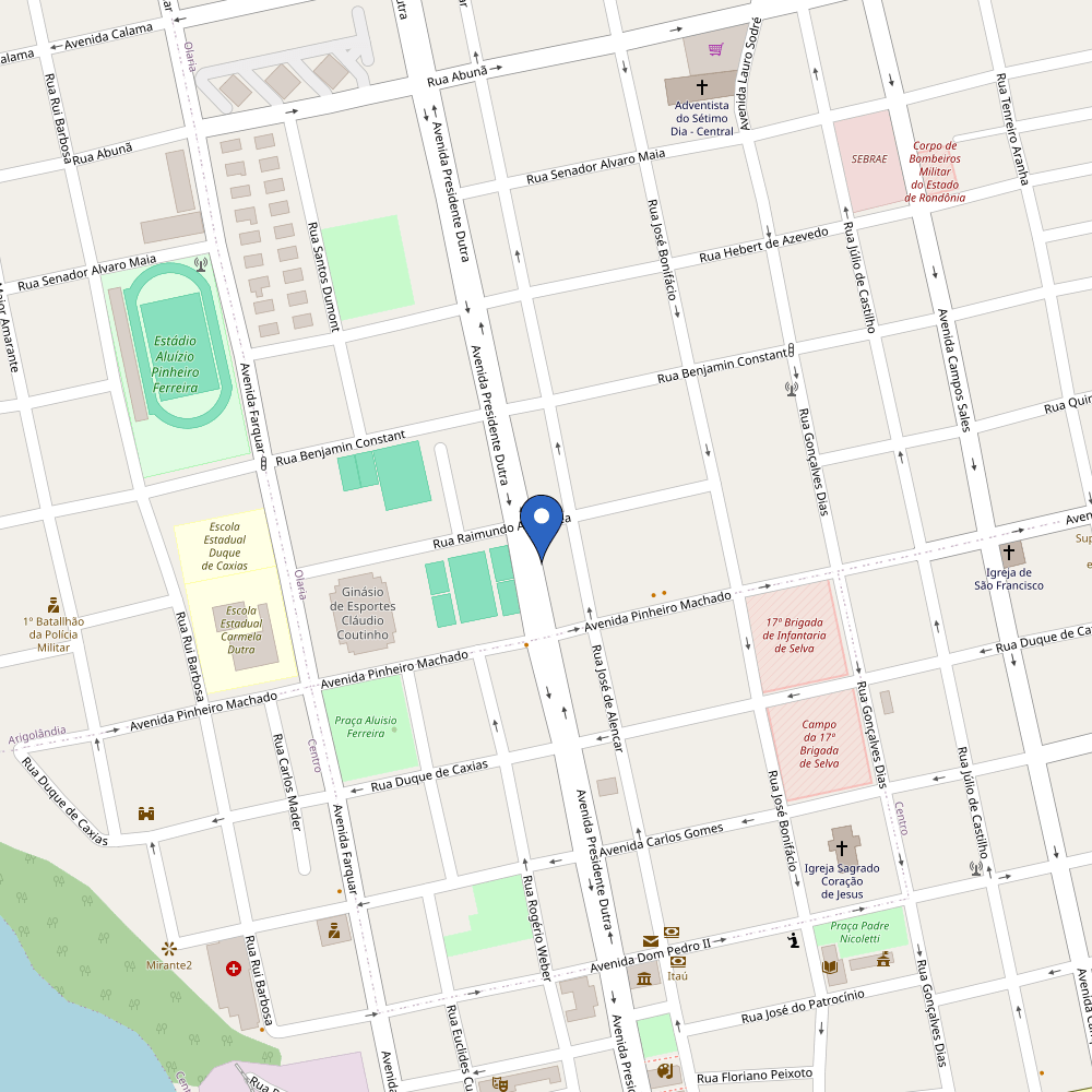 Mapa da estação Estação de recarga para veículos elétricos público Wallbox
