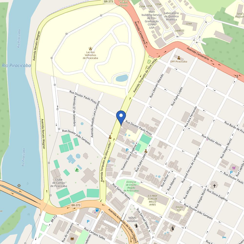 Mapa da estação Academia Position