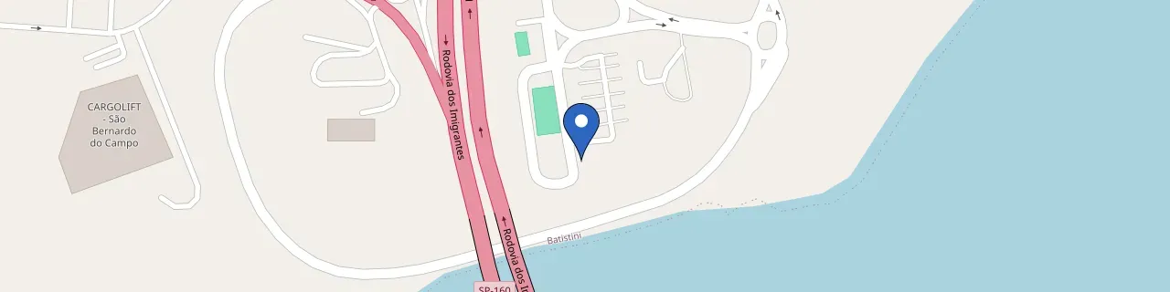 Mapa da estação Ecorodovias