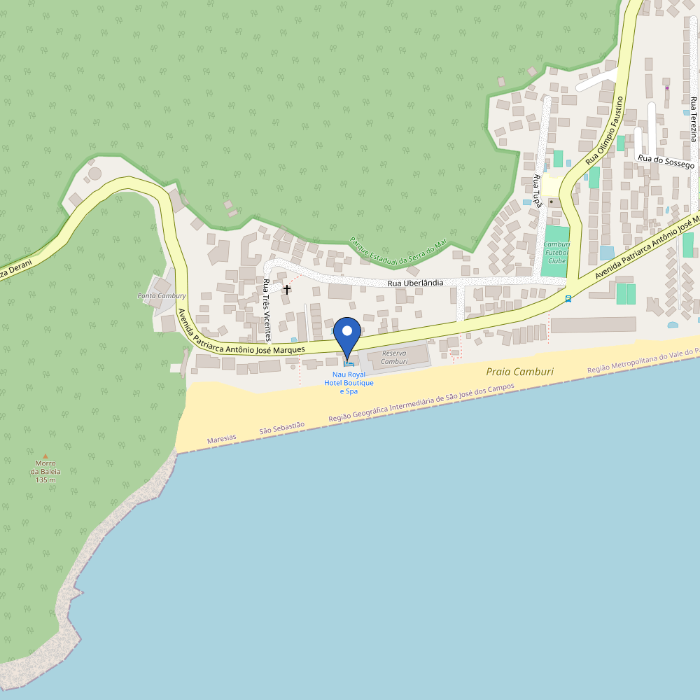Mapa da estação Hotel Spa Nau Royal