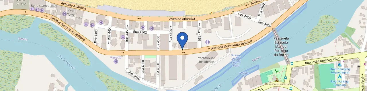 Mapa da estação Cond. Yachthouse