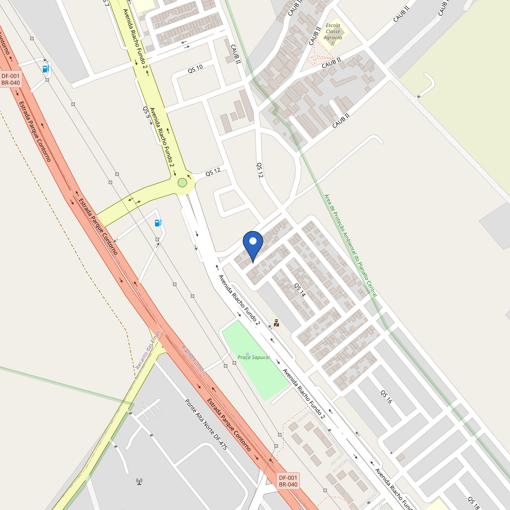 Mapa da estação Leonardo