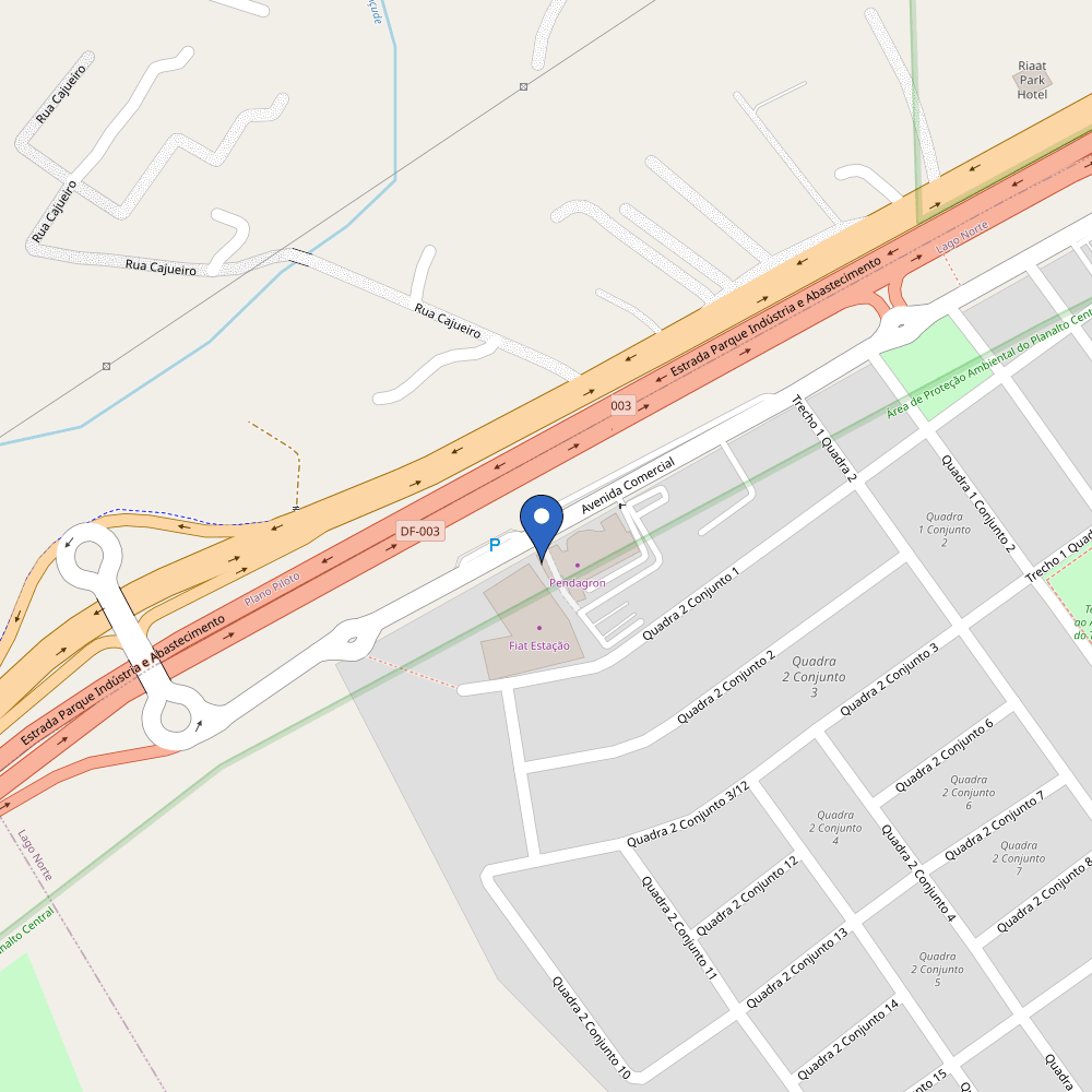 Mapa da estação Saga Toyota subida do Colorado