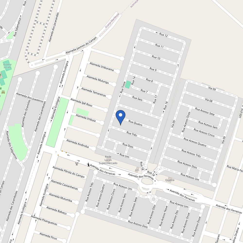 Mapa da estação Terra Nova 1