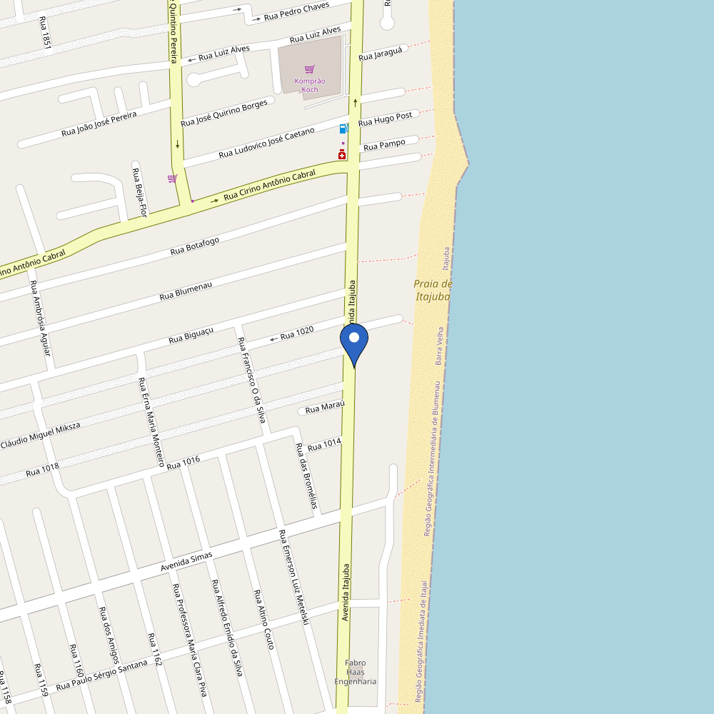 Mapa da estação XPCon