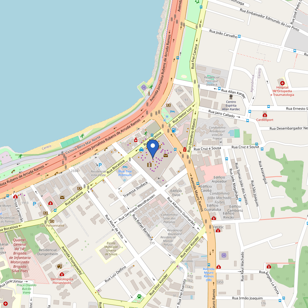 Mapa da estação Beiramar Shopping (1)