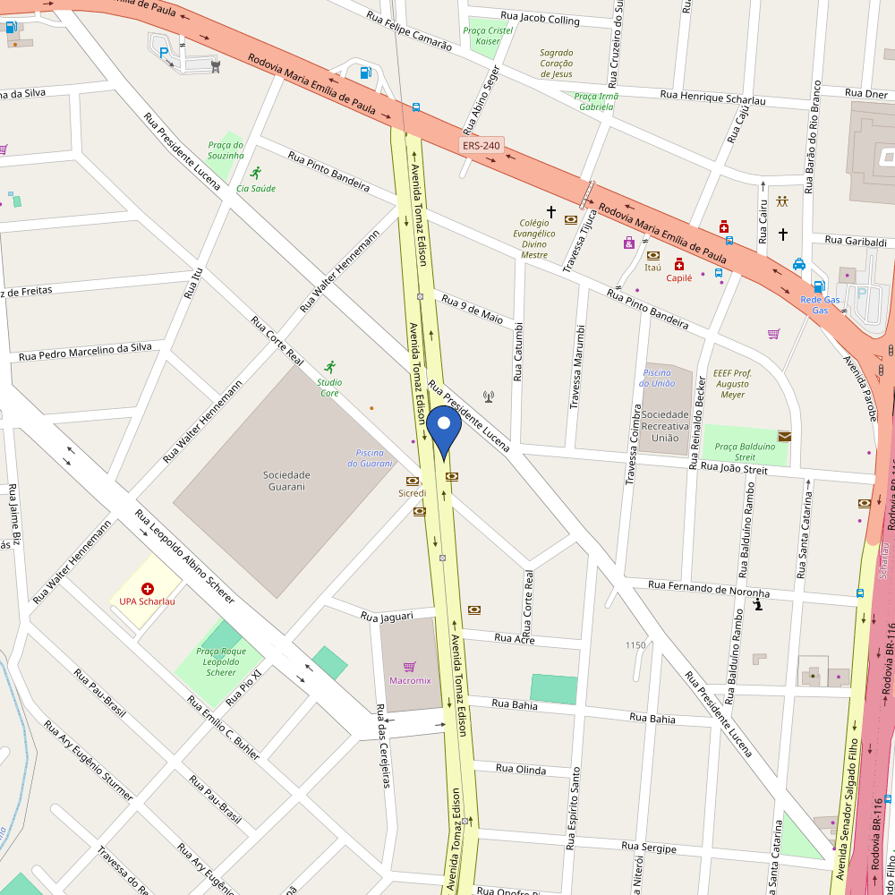 Mapa da estação Sem Nome