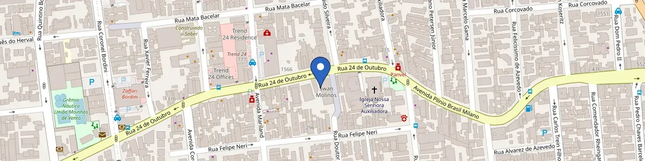 Mapa da estação Hotel Swan Generation